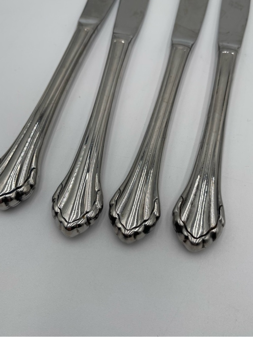 Oneida BANCROFT Glossy Stainless USA Assorted Flatware Knives Spoons Forks 11 Pc - Picture 2 of 4